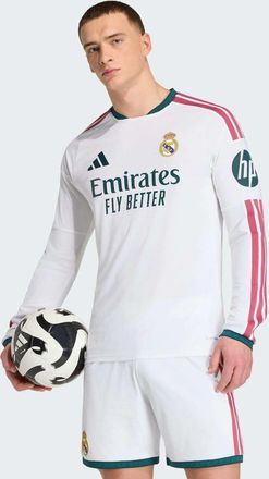 adidas adidas Performance - Real Madrid 26/27 - Maglia ufficiale da casa a maniche lunghe bianca-Bianco