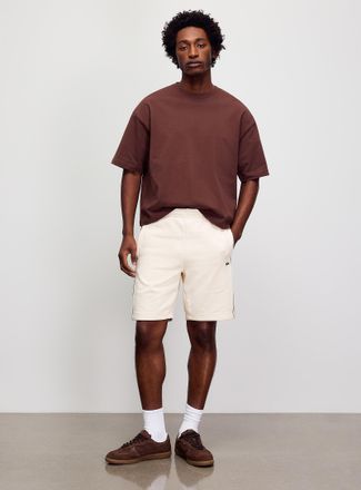 Lacoste Mens Colour block terry-lined short
