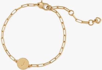 Kate Spade New York Initial J Chain Bracelet