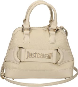 Just Cavalli Bridle 3 Bag - Dames - Handtassen - Wit - ONE Size - Polyester - Tassen