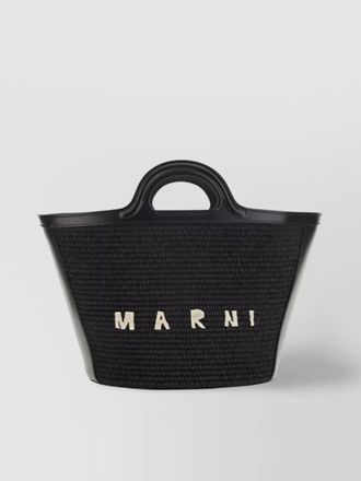 Marni tropicalia small tote bag