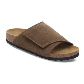 Birkenstock Sliders, male, Brown, Size: 13 US Sliders