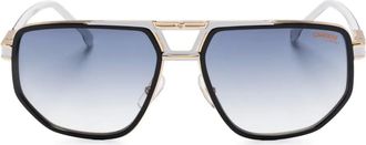 Carrera Occhiali da sole con montatura stile pilota - Nero