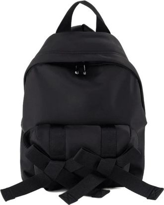 Simone Rocha Utility Bow Rugzak - Dames - Rugzakken - Zwart - ONE Size - Polyester - Tassen