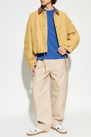 Tom Ford T-shirt With A Crew Neck, Mens, Blue