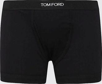 Tom Ford Boxer parigamba in cotone stretch con fascia logata in vita