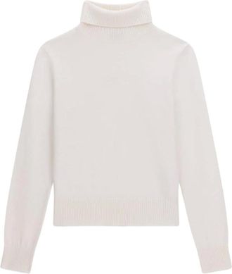 Guess Truien & Vesten, Dames, Wit, S, Wol, Pullover met hoge hals