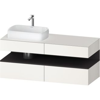 Duravit Qatego Consola Mueble Bajo Lavabo, 2 Extensiones, 2 - Duravit