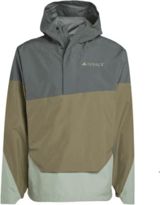 adidas Waterdichte outdoorjas met Climaproof-technologie - Heren - Windbreakers - Veelkleurig - XL - Fitness