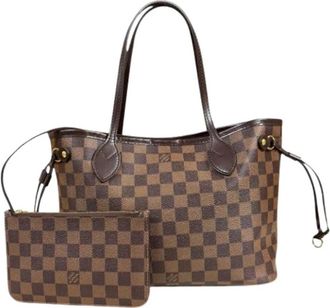 Louis Vuitton Pre-owned Damier Tote Bag - Dames - Vintage Shopper - Bruin - ONE Size - Vintage