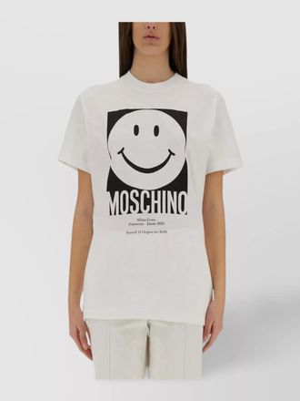 Moschino graphic crew neck t-shirt