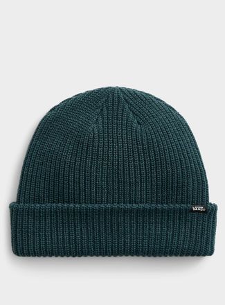 Vans Womens Reverse-logo rib-knit Tuque Hat
