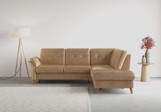 Sit&more Ecksofa &raquo;G&ouml;teborg&laquo; inkl. Sitztiefenverstellung, wahlweise mit Bettfunktion & Bettkasten