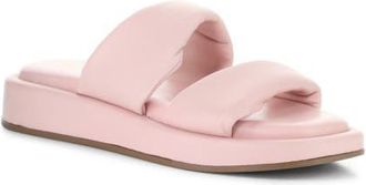 Bos. & Co. Bayla Platform Wedge Slide Sandal in Pink at Nordstrom, Size 10-10.5Us