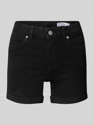 Vero Moda Regular Fit Shorts aus Baumwoll-Mix Modell LUNA in Black, Gr&ouml;&szlig;e XS