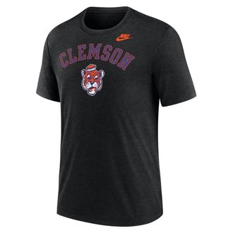 Nike Clemson Legacy Arch Nike Mens College T-Shirt in Black | NJFD00HCLV-CXE