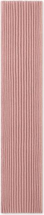 Fedeli Rechthoekige Ribbel Sjaal - Heren - Wintersjaals - Roze - ONE Size - Kasjmier - Accessoires