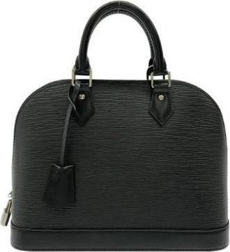 Louis Vuitton Pre-owned Epi Alma Bag - Dames - Vintage Handtas - Zwart - ONE Size - Leer - Vintage