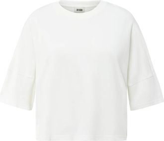 Drykorn T-Shirt Kusia Boxy - Heren - T-shirts - Wit - L - Tops