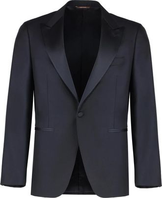 Canali Hombre, Chaquetas, Azul, Talla: M