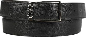 Ferragamo Riemen - Heren - Riemen - Zwart - 110 CM - Leer - Accessoires
