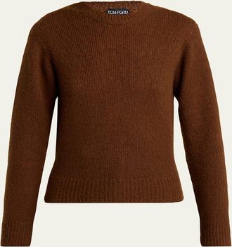 Tom Ford Cashmere-Silk Crewneck Sweater