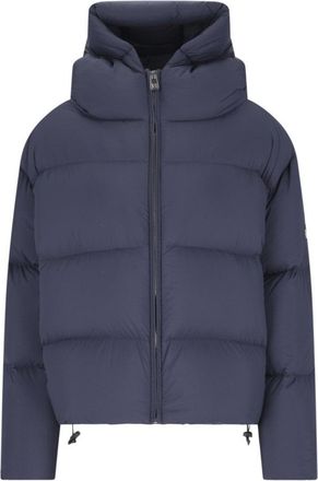 Bacon Cloud Blue Quilted Nylon Down Jacket