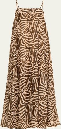 Zimmermann Wanderlust Zebra Maxi Dress