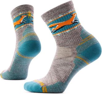 Smartwool Hike Light Cushion Fox Meadow Mid Crew Wandersocken f&uuml;r Damen | bunt