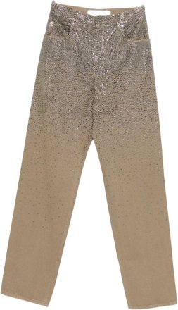 Golden Goose Trousers Pale Khaki