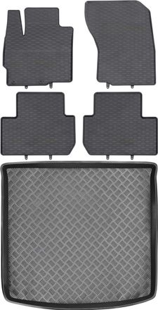 OEM Juego De Alfombrillas De Goma Para Coche Y Alfombrilla Para Maletero Para Mitsubishi Outlander Iii Suv Del 2012