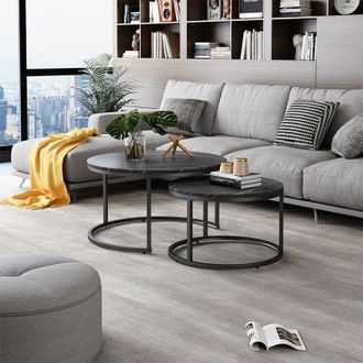 Vicco Montreal, Negro, 77 X 40 Cm 2 Partes