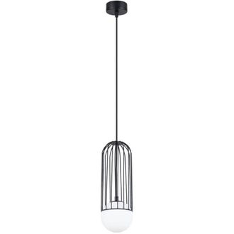 Wonderlamp L&aacute;mpara Colgante Zovolu Negro, 1 Luz