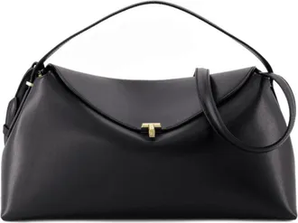 Toteme T-Lock Top Handle Bag - female - Tot&ecirc;Me - Handbags - Black - ONE SIZE - Bags