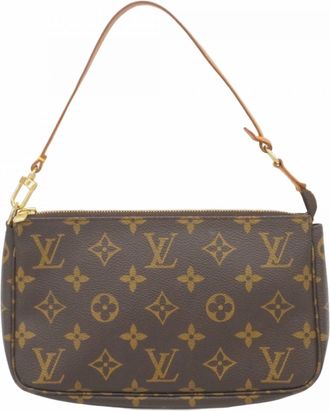 Louis Vuitton Brown Pouch (Pre-Owned)