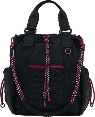 Desigual Medium Nylon Backpack in Black at Nordstrom