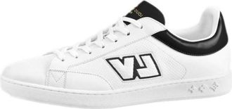 Louis Vuitton Luxembourg Sneakers White Black 1A8XZS
