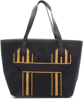 Herm&egrave;s Pre-owned Hermes Canvas Pursangle Tote Bag Ladies AVI0U98Q1R5744XT