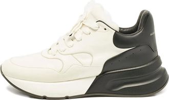Alexander McQueen Sneakers chunky in pelle - Bianco