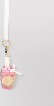 Patou mini bag bow detail gold tone hardware