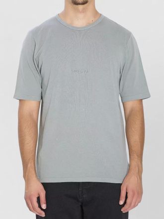 Saint Laurent cotton crew neck t shirt regular fit