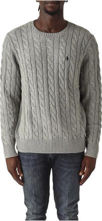 Polo Ralph Lauren Heren, Truien, Grijs, Maat: L Katoen