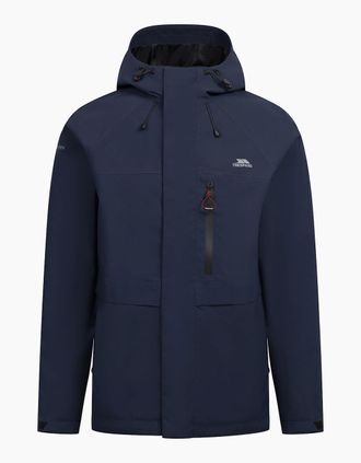 Trespass Mens Trespass Mens Carnish Waterproof Jacket - Navy - Size: Regular/36