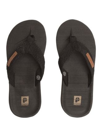 Protest Slipper PROTEST Flip Flop HAITI, Herren, Gr. 41, schwarz (true schwarz), Obermaterial: 100% Synthetik synthetic., Schuhe Slipper
