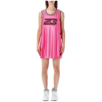 Nike Jordan Flight Jersey Dress - - Sport - Donna - Rosa - XS
