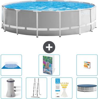Intex Piscina Prism Frame Redonda - 457x122 Cm - 8-piezas S568