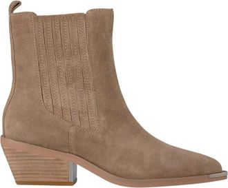 Alma En Pena Platte laars met elastiek - Dames - Cowboylaarzen - Beige - 39 EU - Schoenen
