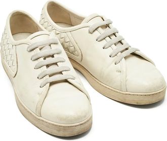 Bottega Veneta Sneakers con design Intrecciato - Bianco