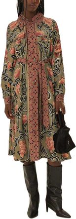 Farm Rio Farm Rio Arabesque Floral Midi Dress