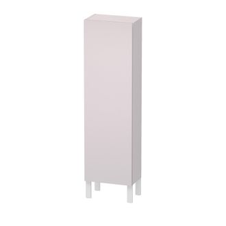 Duravit Duravit L-cube Semi-alta Anchura De Mueble 400mm, Profundidad 243mm, 1 Puerta, Bisagra Con Bisagra A La Derecha, Color: Blanco Lila Seda Laca Mate - L